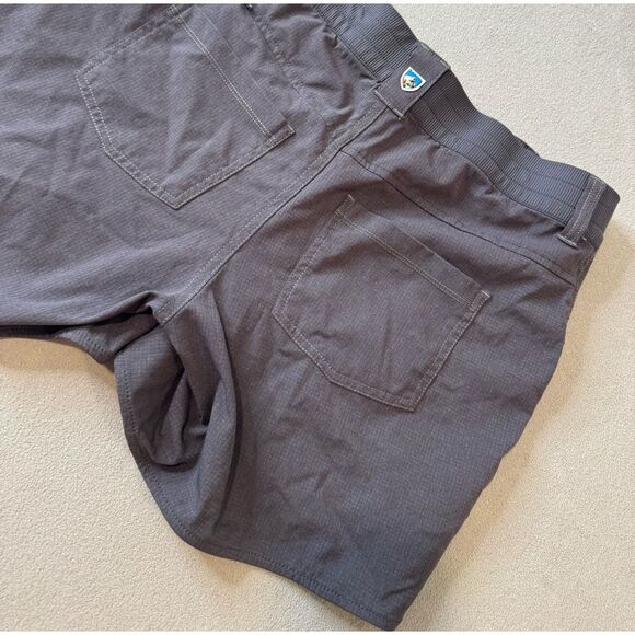 Kuhl Strattus Hiking Shorts Ripstop Gray Size 8 - Picture 14 of 16